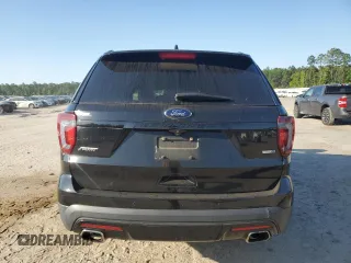2017 Ford Explorer Sport with VIN 1FM5K8GT3HGE02494, listed as a Copart auction lot 52306555 with 106,960 mi miles and Salvage title. Bid and sale history available at DreamBid. Image 6.