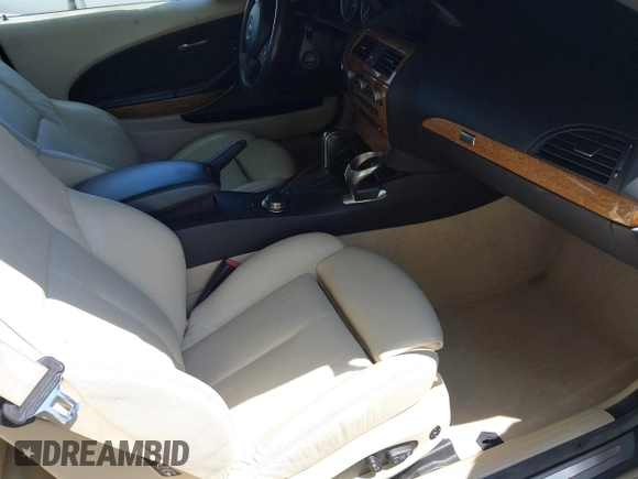 2007 BMW 6 Series 650i z VIN WBAEK135X7CN83521, wystawiony jako IAAI lot #42078828 z przebiegiem 55 444 mil mil oraz . Historia ofert i sprzedaży dostępna na DreamBid. Obrazek 5.