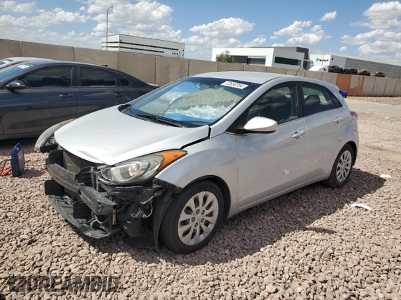 2017 Hyundai Elantra GT with VIN KMHD35LH7HU369767, listed as a Copart auction lot 72659764 with 99,187 mi miles and Salvage Title. Bid and sale history available at carsss.com. Image 1.