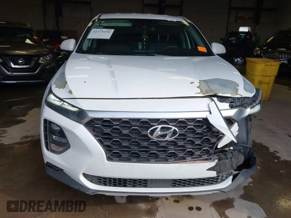 2019 Hyundai Santa Fe SE with VIN 5NMS23AD1KH063472, listed as a IAAI auction lot 41375650 with 64,496 mi miles and . Bid and sale history available at DreamBid. Image 13.