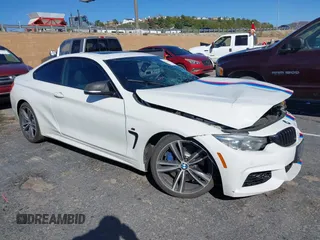 2015 BMW 4 Series 435i with VIN WBA3R1C58FK194299, listed as a IAAI auction lot 41624998 with Not Provided miles and . Bid and sale history available at carsss.com. Image 1.
