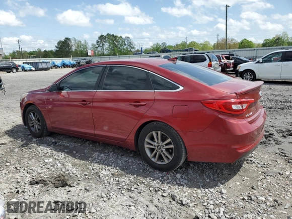 2016 Hyundai Sonata 2.4L with VIN 5NPE24AF6GH352636, listed as a Copart auction lot 51655785 with 194,542 mi miles and Salvage Title. Bid and sale history available at carsss.com. Image 2.