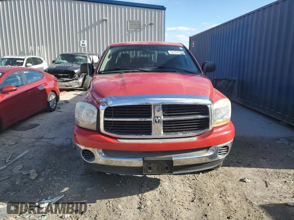 2006 Dodge 1500 SLT with VIN 3D7KS19D96G146602, listed as a Copart auction lot 52739435 with 209,777 mi miles and Non Repairable. Bid and sale history available at carsss.com. Image 5.