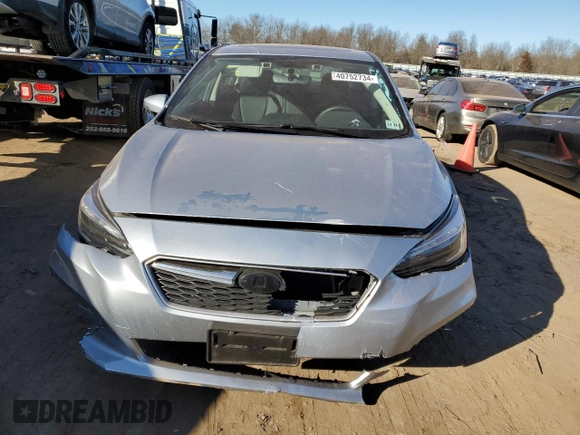 2019 Subaru Impreza Limited with VIN 4S3GKAU60K3612102, listed as a Copart auction lot 40752734 with 32,891 mi miles and Salvage title. Bid and sale history available at DreamBid. Image 5.