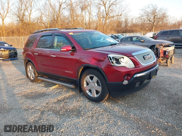 2007 GMC Acadia SLT with VIN 1GKEV337X7J140891, listed as a IAAI auction lot 41784554 with 131,221 mi miles. Bid and sale history available at carsss.com. Image 1.