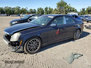 2003 Cadillac CTS with VIN 1G6DM57N030139878, listed as a Copart auction lot 66991484 with 187,869 mi miles and Salvage Title. Bid and sale history available at carsss.com. Image 1.
