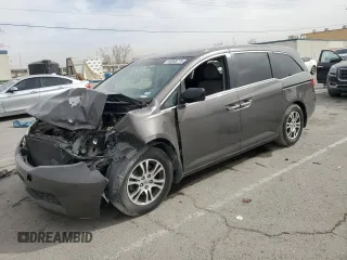 2011 Honda Odyssey EX with VIN 5FNRL5H44BB028987, listed as a Copart auction lot 50968775 with 0 mi miles and Salvage Title. Bid and sale history available at carsss.com. Image 1.