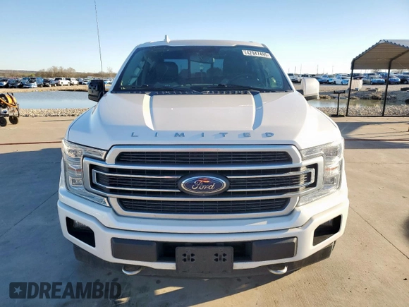 2019 Ford F-150 Limited with VIN 1FTEW1EG0KFA13511, listed as a Copart auction lot 47947495 with 112,361 mi miles and Salvage Title. Bid and sale history available at carsss.com. Image 5.
