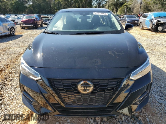 2023 Nissan Sentra SR with VIN 3N1AB8DV8PY284337, listed as a Copart auction lot 47077665 with 12,767 mi miles and Salvage Title. Bid and sale history available at carsss.com. Image 5.