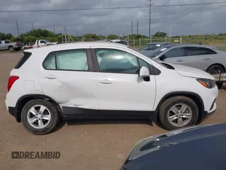 2020 Chevrolet Trax LS with VIN 3GNCJKSB2LL150095, listed as a IAAI auction lot 42070330 with 46,773 mi miles and . Bid and sale history available at DreamBid. Image 13.