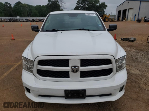 2018 Ram 1500 Express with VIN 1C6RR7KT1JS296009, listed as a Copart auction lot 54512045 with 154,621 mi miles and Salvage title. Bid and sale history available at DreamBid. Image 5.