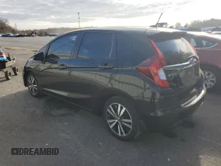 2018 Honda Fit EX-L with VIN 3HGGK5H93JM712611, listed as a Copart auction lot 76383484 with 125,072 mi miles and Salvage Title. Bid and sale history available at carsss.com. Image 2.