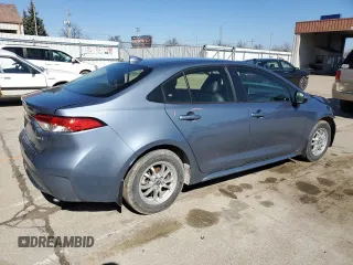 2022 Toyota Corolla Hybrid LE with VIN JTDEAMDE3N3012844, listed as a Copart auction lot 48844135 with 65,850 mi miles and Salvage Title. Bid and sale history available at carsss.com. Image 3.