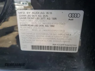 2017 Audi SQ5 Premium Plus with VIN WA1CCAFP7HA002360, listed as a Copart auction lot 65685024 with 130,385 mi miles and Clean Title. Bid and sale history available at carsss.com. Image 14.