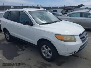 2007 Hyundai Santa Fe GLS with VIN 5NMSG13D27H013237, listed as a IAAI auction lot 41911664 with 293,862 mi miles. Bid and sale history available at carsss.com. Image 1.