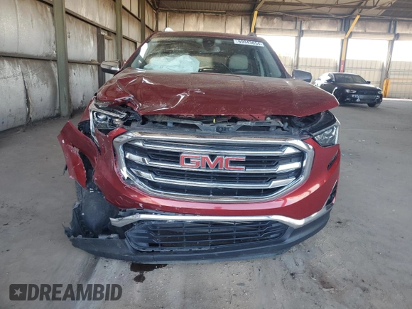 2020 GMC Terrain SLT with VIN 3GKALPEX7LL142268, listed as a Copart auction lot 69943854 with 126,136 mi miles and Salvage Title. Bid and sale history available at carsss.com. Image 5.