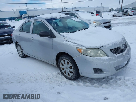 2009 Toyota Corolla with VIN 1NXBU40E69Z131984, listed as a IAAI auction lot 41542159 with 260,480 mi miles. Bid and sale history available at carsss.com. Image 1.