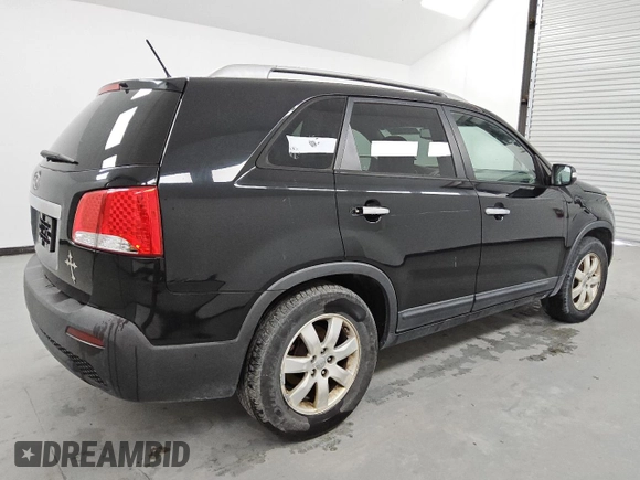 2012 Kia Sorento LX with VIN 5XYKT3A67CG228872, listed as a Copart auction lot 46606225 with 109,989 mi miles and Clean Title. Bid and sale history available at DreamBid. Image 3.