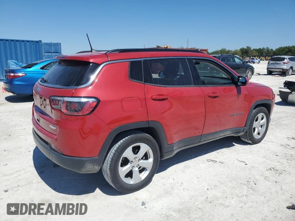 2019 Jeep Compass Altitude with VIN 3C4NJCBB7KT851771, listed as a Copart auction lot 48555855 with 77,820 mi miles and Salvage Title. Bid and sale history available at carsss.com. Image 3.