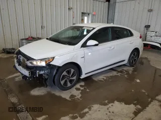 2019 Hyundai Ioniq SEL z VIN KMHC75LC2KU136343, wystawiony jako Copart lot #60480455 z przebiegiem 115 147 mil mil oraz Szkoda całkowita • Salvage title. Historia ofert i sprzedaży dostępna na DreamBid. Obrazek 1.