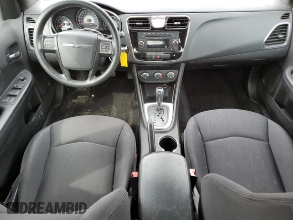 2013 Chrysler 200 LX with VIN 1C3CCBAB7DN686759, listed as a Copart auction lot 51179425 with 144,238 mi miles and Salvage Title. Bid and sale history available at carsss.com. Image 8.
