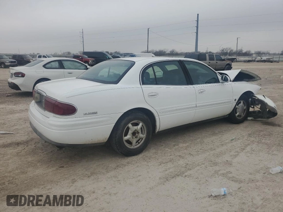 2000 Buick LeSabre Limited with VIN 1G4HR54K9YU124821, listed as a Copart auction lot 43931095 with 131,405 mi miles and Salvage Title. Bid and sale history available at carsss.com. Image 3.