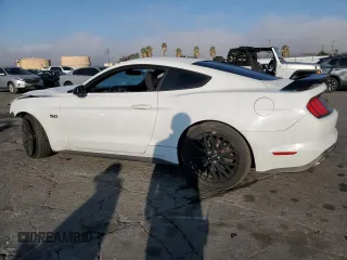 2018 Ford Mustang GT with VIN 1FA6P8CF9J5108759, listed as a Copart auction lot 84027644 with 79,420 mi miles and Salvage Title. Bid and sale history available at DreamBid. Image 2.