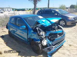 2020 Mitsubishi Mirage ES z VIN ML32A3HJXLH003498, wystawiony jako IAAI lot #41816702 z przebiegiem 107 041 mil mil oraz . Historia ofert i sprzedaży dostępna na DreamBid. Obrazek 1.