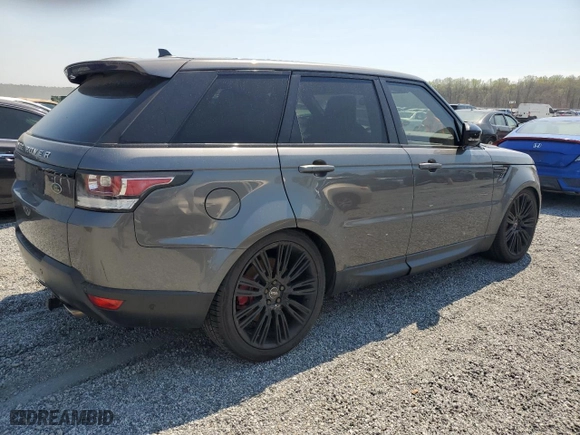 2016 Land Rover Range Rover Sport V8 Dynamic with VIN SALWR2EF4GA570508, listed as a Copart auction lot 50935785 with 129,711 mi miles and Clean Title. Bid and sale history available at carsss.com. Image 3.
