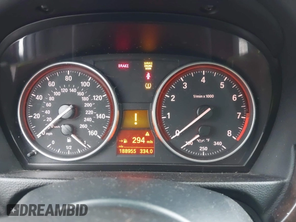 2008 BMW 3 Series 328i with VIN WBAWB33578PU88893, listed as a IAAI auction lot 42078298 with 188,955 mi miles. Bid and sale history available at carsss.com. Image 7.