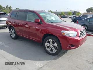 2010 Toyota Highlander Sport with VIN 5TDXK3EH3AS001909, listed as a IAAI auction lot 42149786 with 130,427 mi miles and . Bid and sale history available at DreamBid. Image 1.