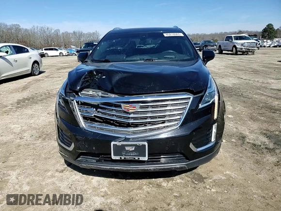 2017 Cadillac XT5 Platinum AWD with VIN 1GYKNFRS2HZ128548, listed as a Copart auction lot 46418065 with 118,071 mi miles and Salvage Title. Bid and sale history available at DreamBid. Image 12.