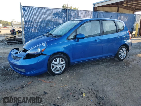 2008 Honda Fit with VIN JHMGD38408S054148, listed as a Copart auction lot 72850554 with 91,753 mi miles and Salvage Title. Bid and sale history available at carsss.com. Image 1.