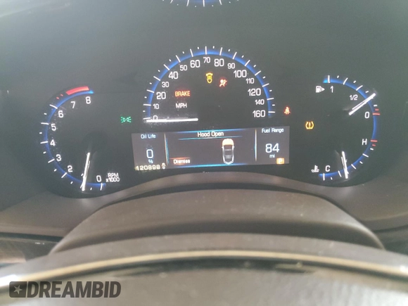 2013 Cadillac ATS Premium with VIN 1G6AF5SX6D0158992, listed as a Copart auction lot 52436625 with 120,898 mi miles and Clean Title. Bid and sale history available at carsss.com. Image 9.