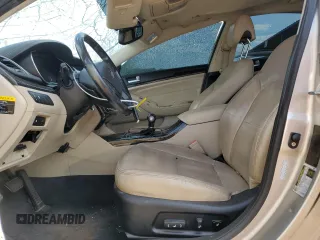 2014 Kia Cadenza Premium with VIN KNALN4D77E5126487, listed as a Copart auction lot 75335474 with 0 mi miles and Salvage Title. Bid and sale history available at carsss.com. Image 7.