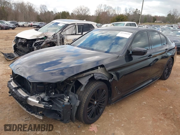2019 BMW 5 Series M550i xDrive with VIN WBAJB9C56KB464957, listed as a IAAI auction lot 41729334 with Not provided miles and . Bid and sale history available at DreamBid. Image 17.