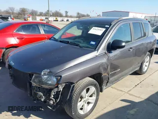 2015 Jeep Compass Sport with VIN 1C4NJCBBXFD274472, listed as a IAAI auction lot 41629585 with 124,407 mi miles. Bid and sale history available at carsss.com. Image 18.