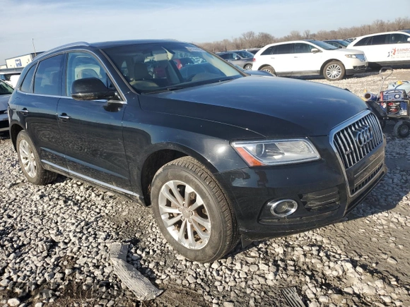 2016 Audi Q5 Premium with VIN WA1C2AFP5GA016405, listed as a Copart auction lot 42056425 with 107,010 mi miles and Salvage Title. Bid and sale history available at carsss.com. Image 4.