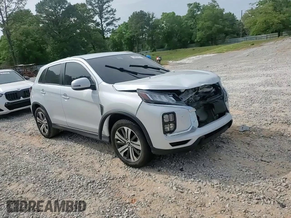 2022 Mitsubishi Outlander SE with VIN JA4APVAU5NU024156, listed as a Copart auction lot 53965825 with 55,627 mi miles and Salvage title. Bid and sale history available at DreamBid. Image 15.