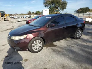 2011 Kia Forte LX with VIN KNAFT4A29B5374098, listed as a Copart auction lot 42207755 with 113,745 mi miles and Salvage Title. Bid and sale history available at carsss.com. Image 1.