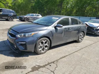 2021 Kia Forte LXS with VIN 3KPF24AD8ME386693, listed as a Copart auction lot 51935345 with 22,249 mi miles and Salvage Title. Bid and sale history available at carsss.com. Image 1.