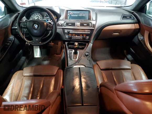 2013 BMW 6 Series 650i xDrive with VIN WBA6B4C56DD098465, listed as a Copart auction lot 45126625 with 129,235 mi miles and Clean Title. Bid and sale history available at carsss.com. Image 8.