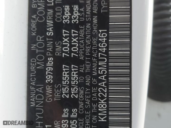 2021 Hyundai Kona SEL with VIN KM8K22AA5MU746461, listed as a Copart auction lot 88858495 with 63,729 mi miles and Salvage Title. Bid and sale history available at carsss.com. Image 12.