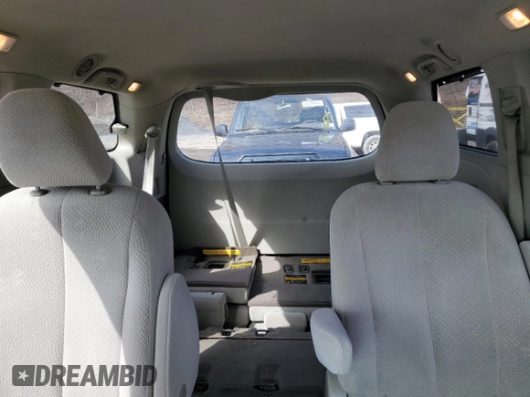 2013 Toyota Sienna LE with VIN 5TDJK3DC9DS059457, listed as a Copart auction lot 50127415 with 228,973 mi miles and Salvage Title. Bid and sale history available at carsss.com. Image 10.