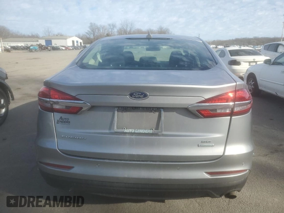 2020 Ford Fusion SE with VIN 3FA6P0HD0LR159110, listed as a Copart auction lot 87076954 with 55,547 mi miles and Salvage Title. Bid and sale history available at DreamBid. Image 6.