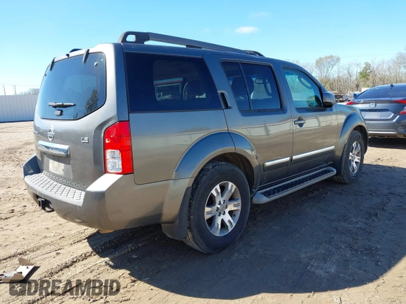 2008 Nissan Pathfinder S with VIN 5N1AR18U08C664764, listed as a IAAI auction lot 41651549 with 151,260 mi miles. Bid and sale history available at carsss.com. Image 4.