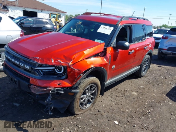 2024 Ford Bronco Sport Big Bend with VIN 3FMCR9B62RRF13820, listed as a IAAI auction lot 42361289 with 4,554 mi miles and . Bid and sale history available at DreamBid. Image 17.