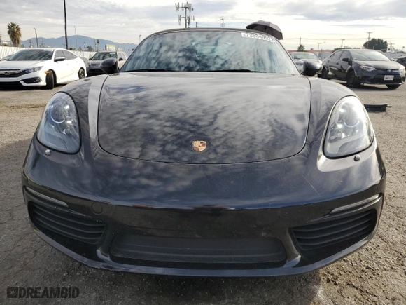 2017 Porsche 718 Boxster with VIN WP0CA2A86HS221743, listed as a Copart auction lot 72534092 with NaN miles. Bid and sale history available at carsss.com. Image 5.