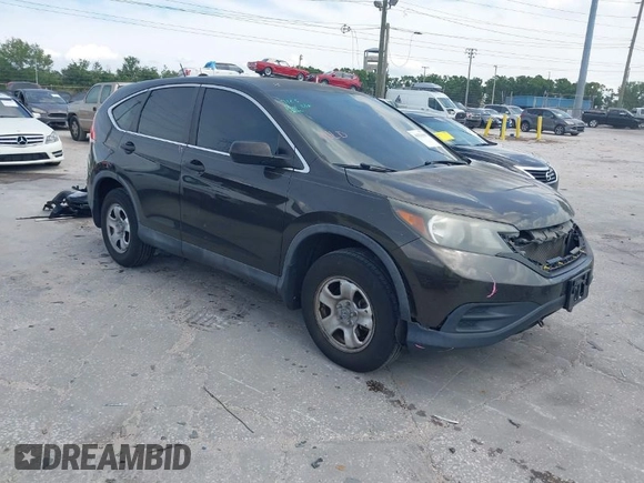 2013 Honda CR-V LX with VIN 5J6RM3H35DL038057, listed as a IAAI auction lot 41878198 with 138,196 mi miles. Bid and sale history available at carsss.com. Image 1.