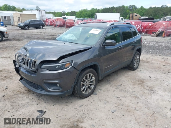 2019 Jeep Cherokee Latitude Plus with VIN 1C4PJLLBXKD305219, listed as a IAAI auction lot 42150283 with 89,000 mi miles and . Bid and sale history available at DreamBid. Image 2.